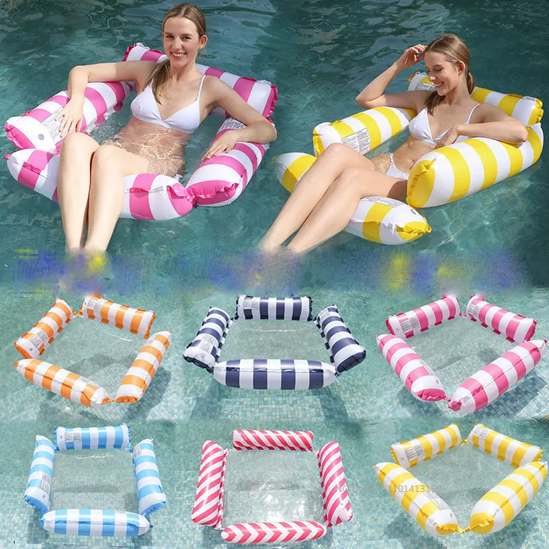 Pool Float Ring Inflatable - Yeni su hamak Recliner şişme yüzen