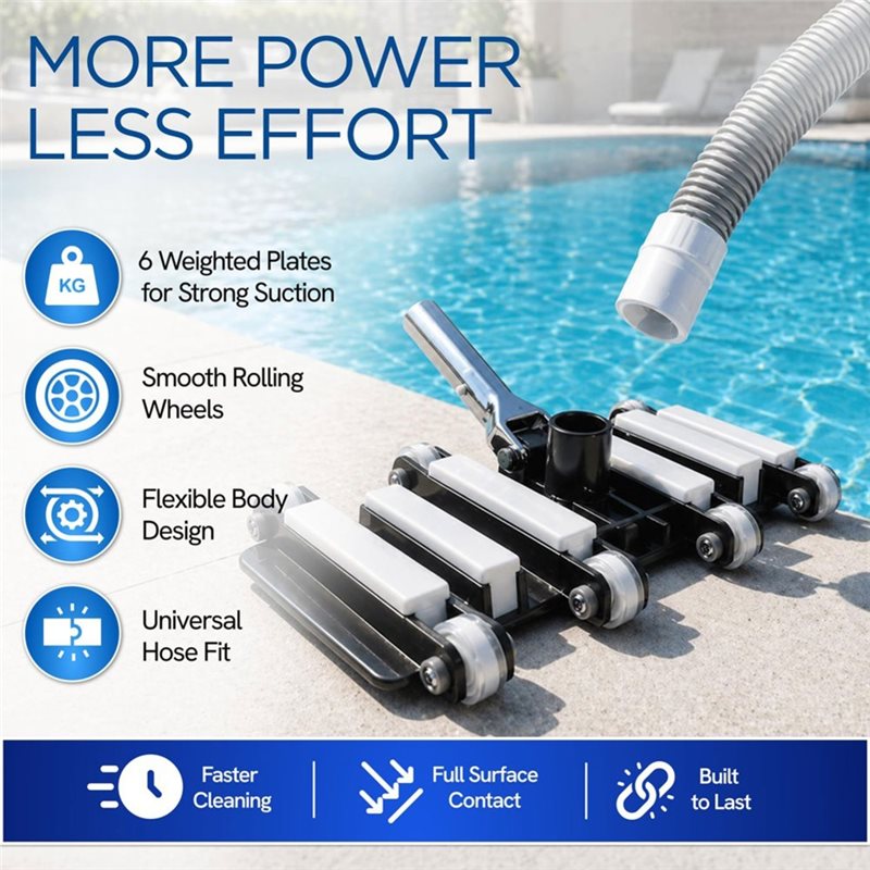 Pool Vacuum Manual - A64T Manuel Havuz Temizleme Başlığı, 49x19