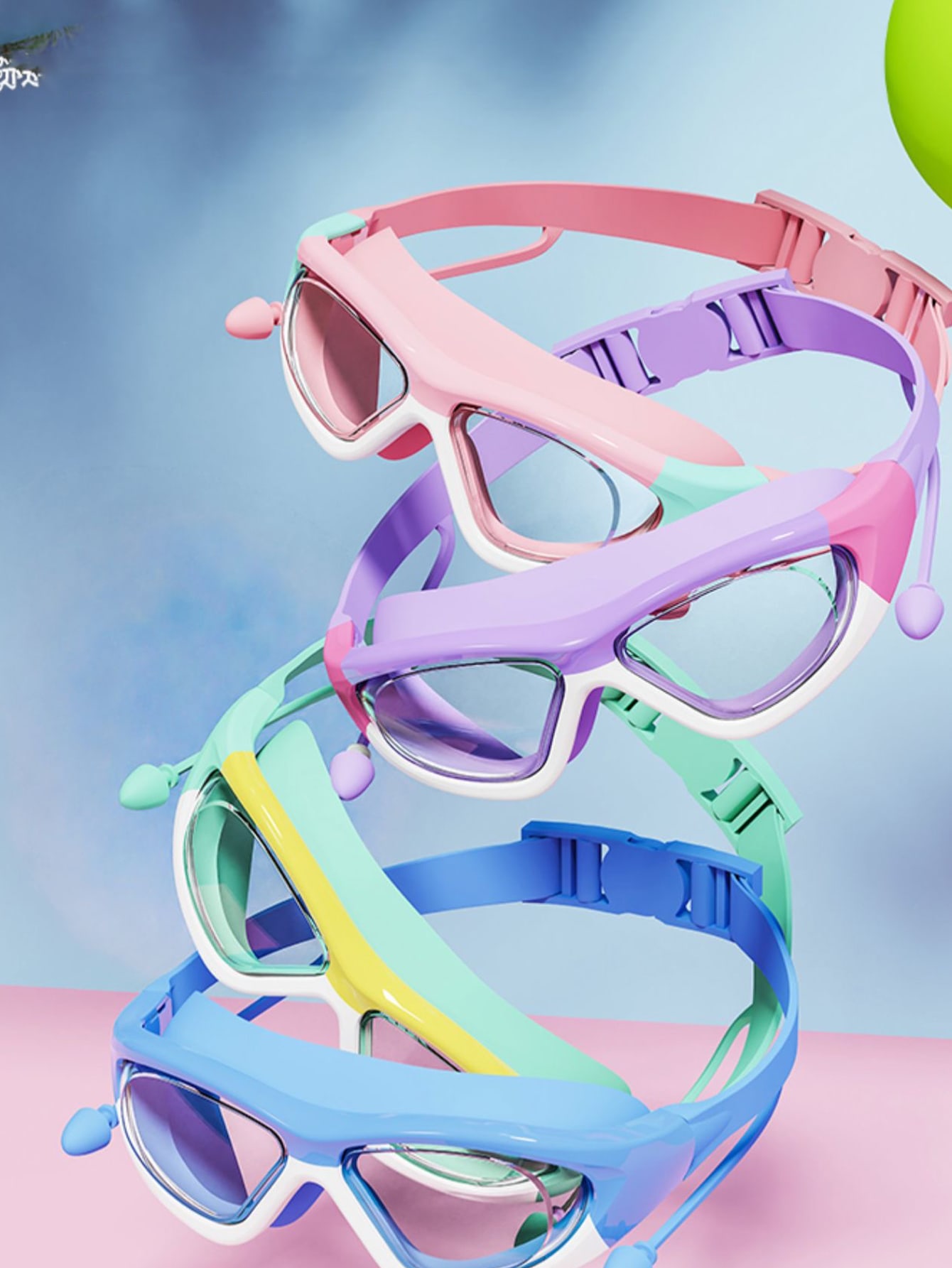 Çocuk Yüksek Çözünürlüklü Su G - Swim Goggles Anti Fog Uv incelemesi ve fiyatı