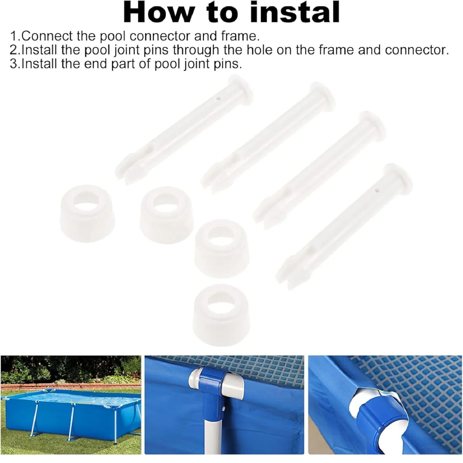 12 Adet Plastik Havuz Bağlantı - Pool Ladder Above Ground incelemesi ve fiyatı