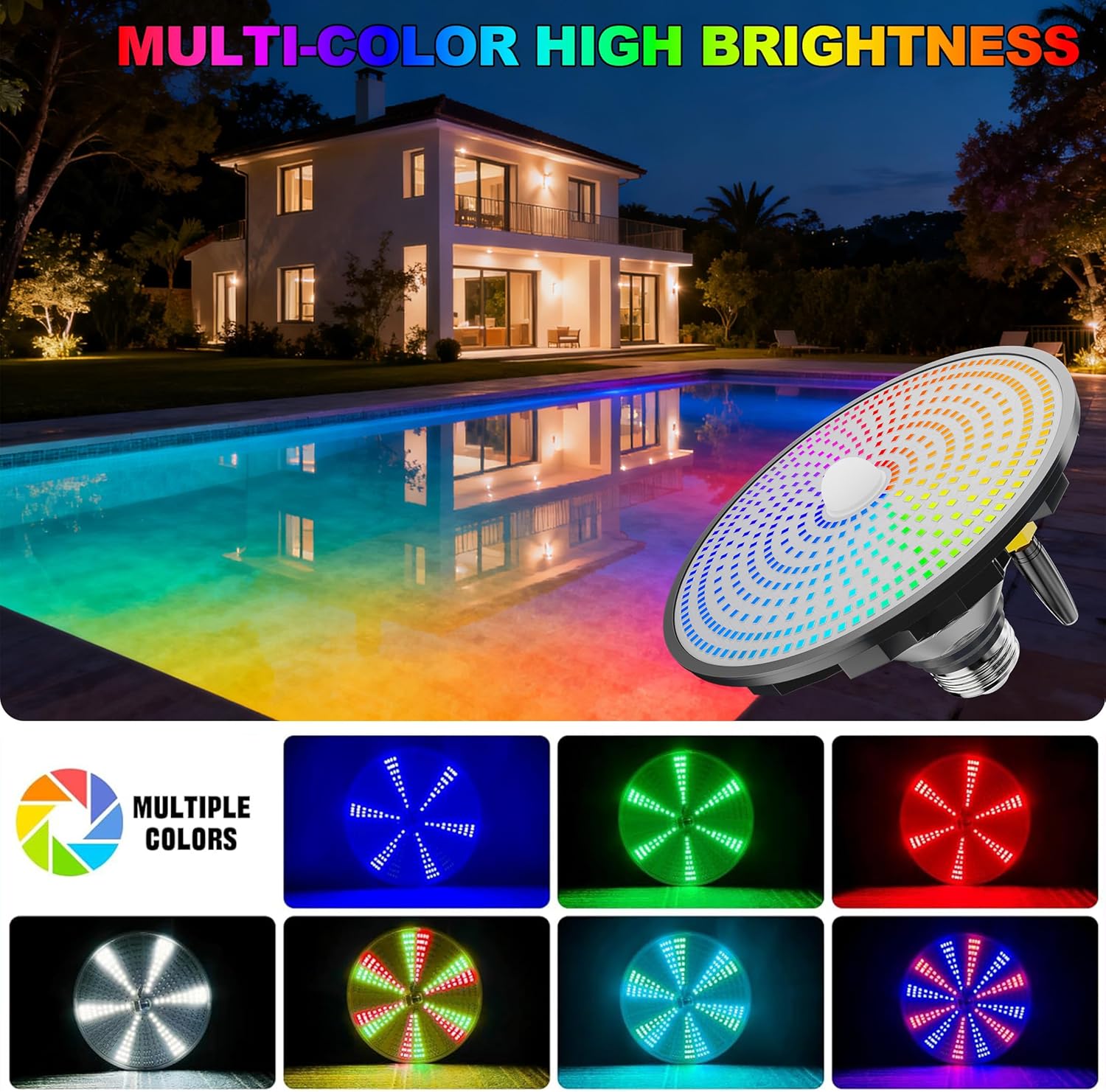 Güneş Enerjili Havuz Lambaları - Pool Light Solar Rechargeable incelemesi ve fiyatı