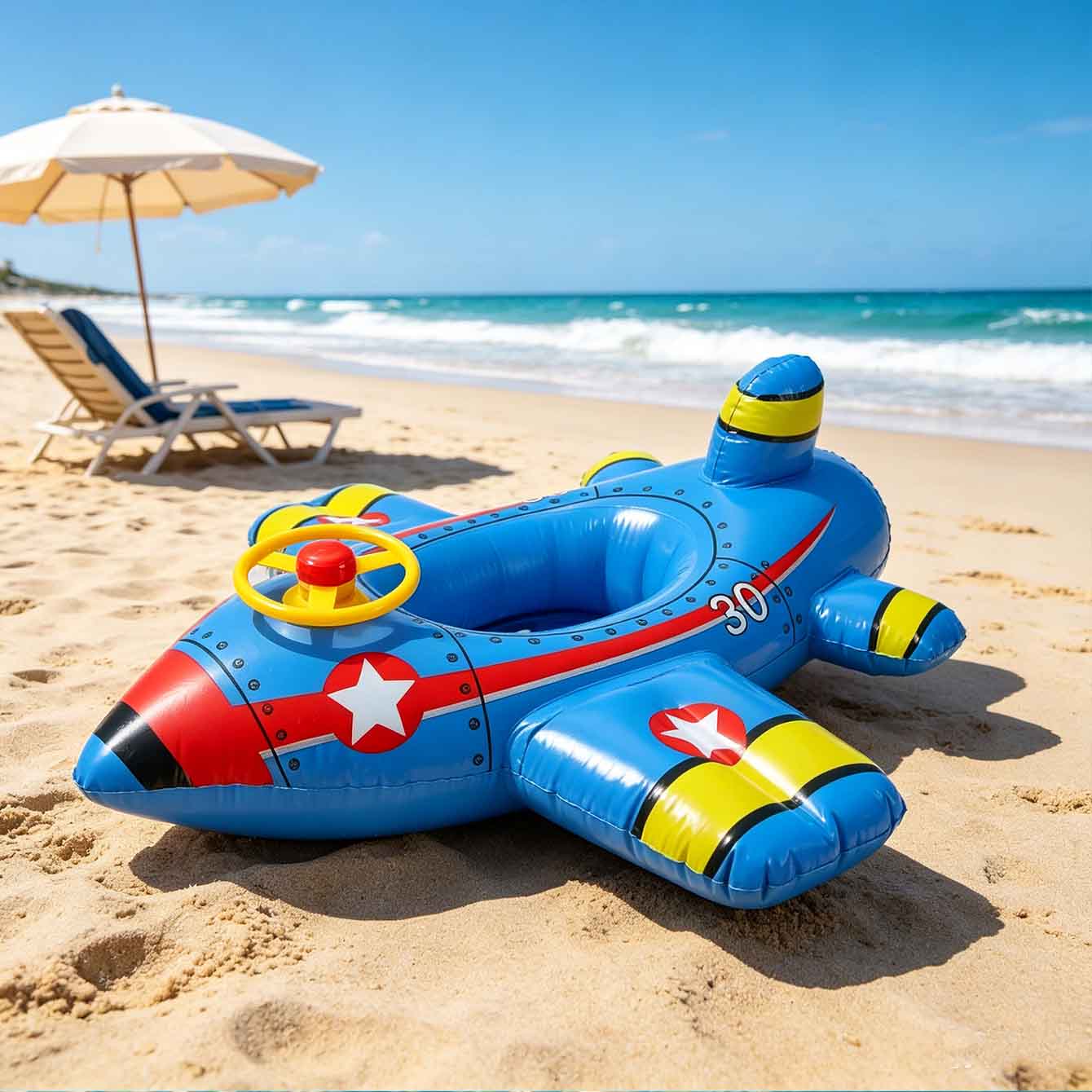 1 adet uçak yüzme simidi şişme - Pool Float Ring Inflatable incelemesi ve fiyatı
