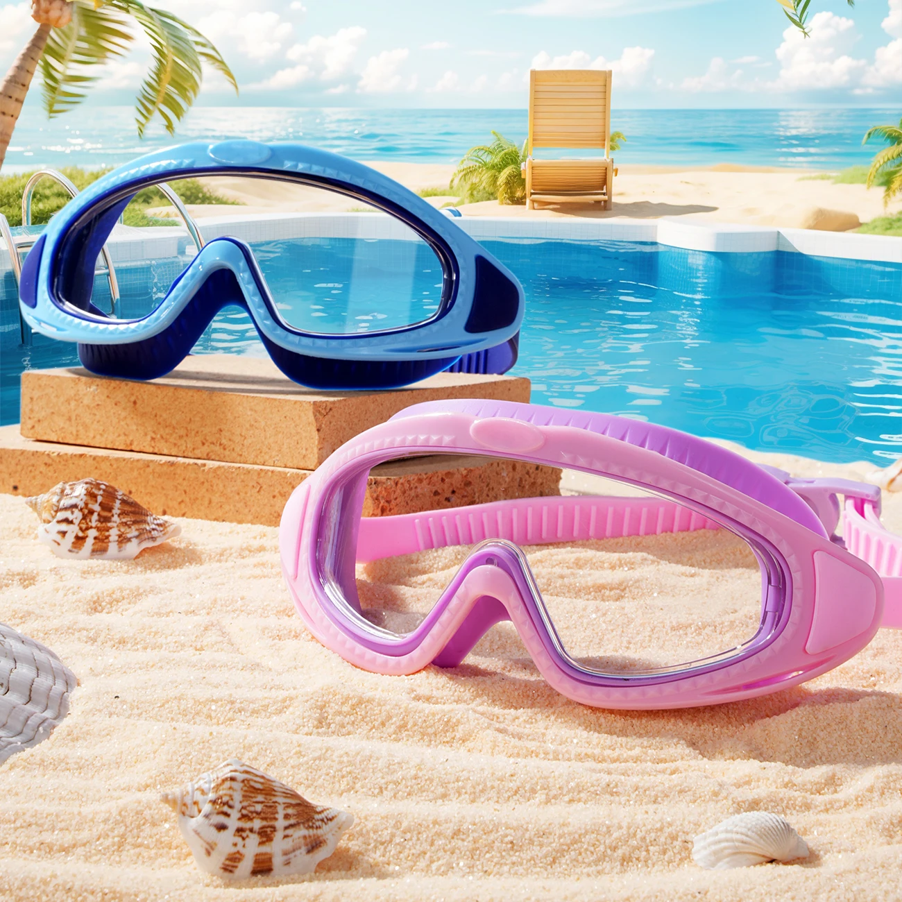 Yumuşak Silikon Dolgulu Unisex - Swim Goggles Anti Fog Uv incelemesi ve fiyatı