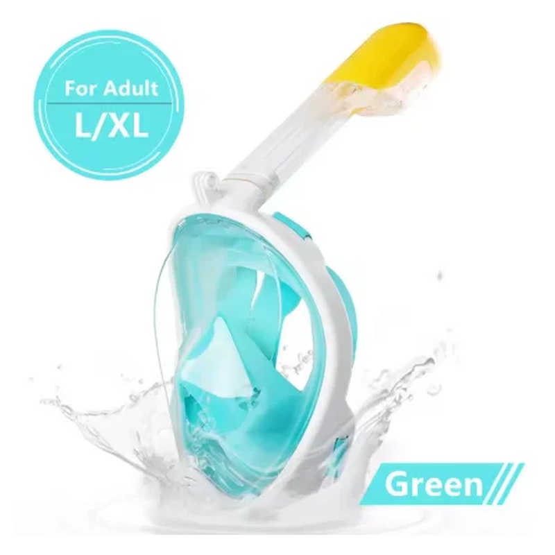 Tam Yüz Kapsayan, Buharlanmayı - Snorkel Mask Full Face incelemesi ve fiyatı