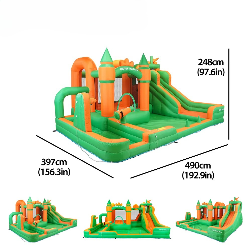 Çocuklar İçin Şişme Zıplama Şa - Water Slide Inflatable incelemesi ve fiyatı