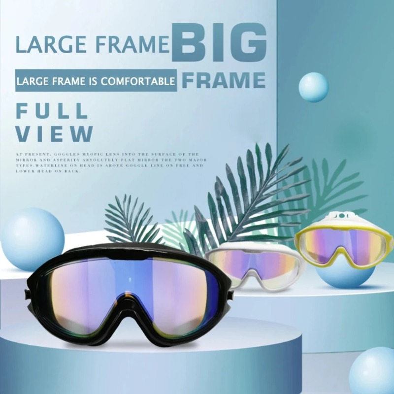 Yüzme Gözlüğü Büyük Çerçeveli  - Swim Goggles Anti Fog Uv incelemesi ve fiyatı