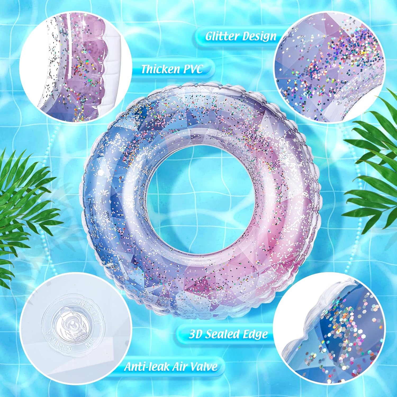 8 adet şişme havuz yüzen oyunc - Pool Float Ring Inflatable incelemesi ve fiyatı