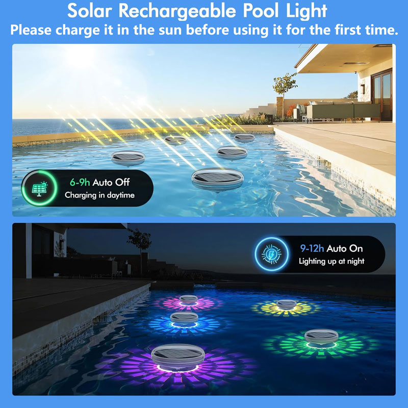 Havuz Işıkları, Güneş Enerjili - Pool Light Solar Rechargeable incelemesi ve fiyatı