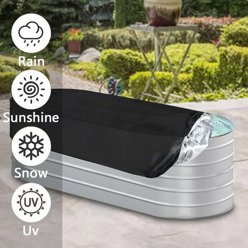 Yüzme Havuzu Örtüsü Açık Oval  - Pool Cover Waterproof incelemesi ve fiyatı