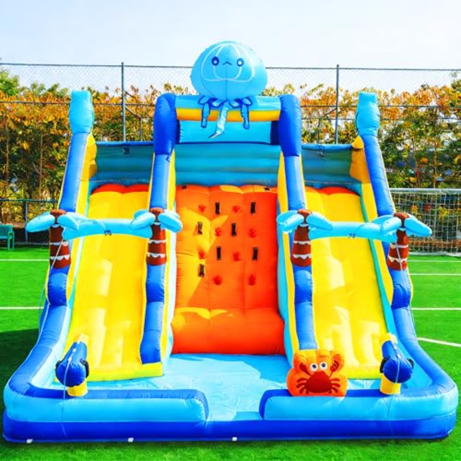Yazın açık hava eğlencesi için - Water Slide Inflatable incelemesi ve fiyatı