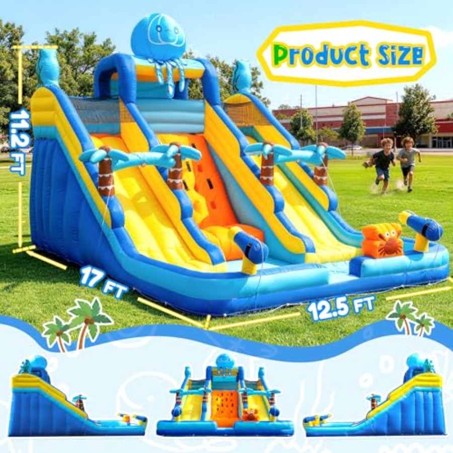 Yazın açık hava eğlencesi için - Water Slide Inflatable incelemesi ve fiyatı